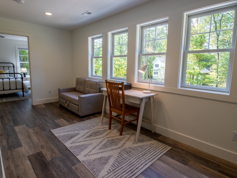 Second Level | Landing with Work Area