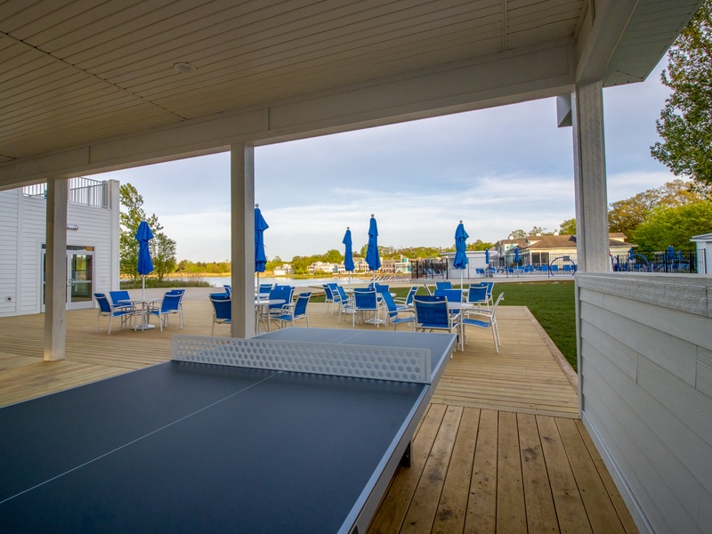Ping Pong at the Club House