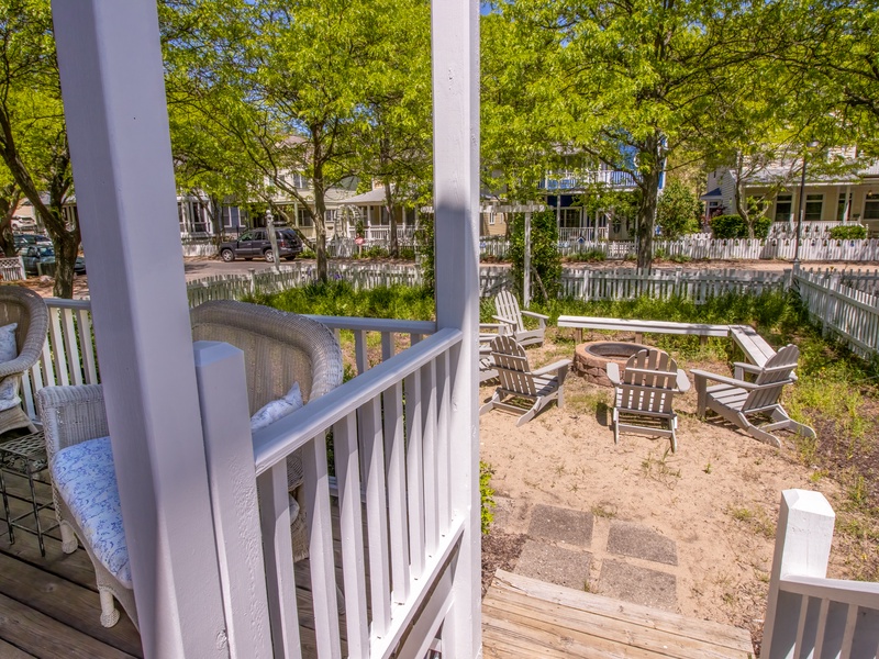 Ground Level | Bedroom 1 | Private Deck with front yard access