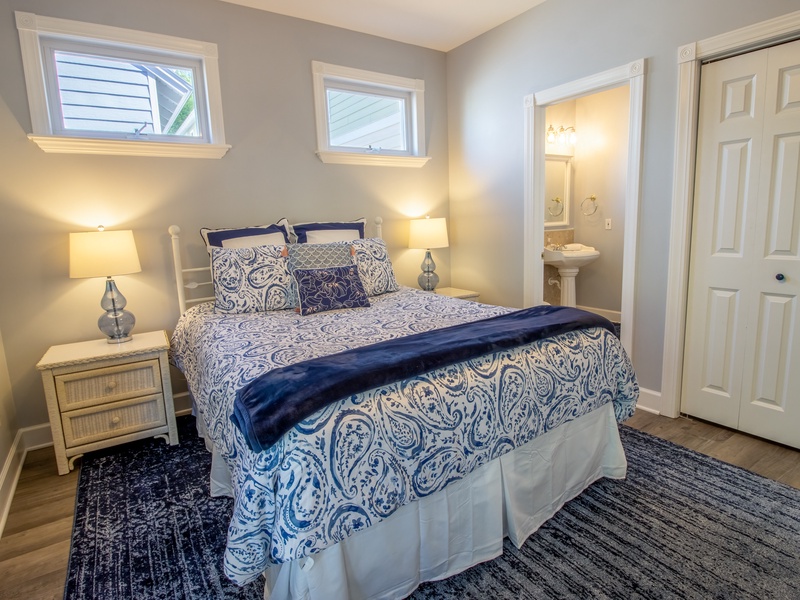 Main Level | Bedroom 1 | Attached Walk-in Bath