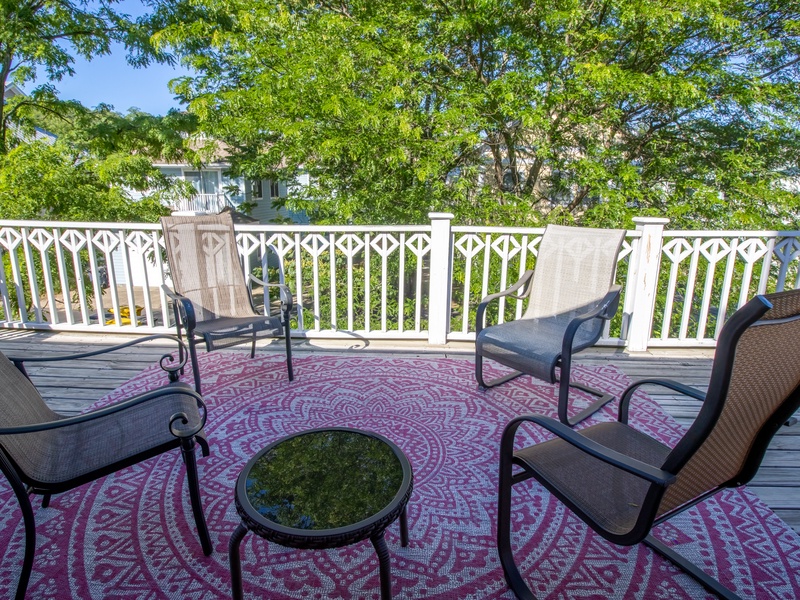 Second Level | Bedroom 3 and 4 Shared Deck