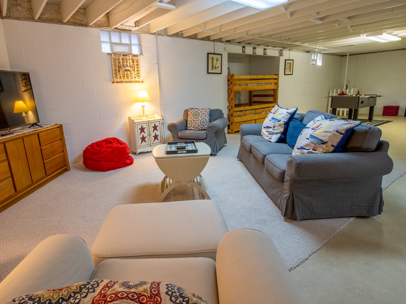 Basement | Recreation | Living room | Twin Bunk Bed