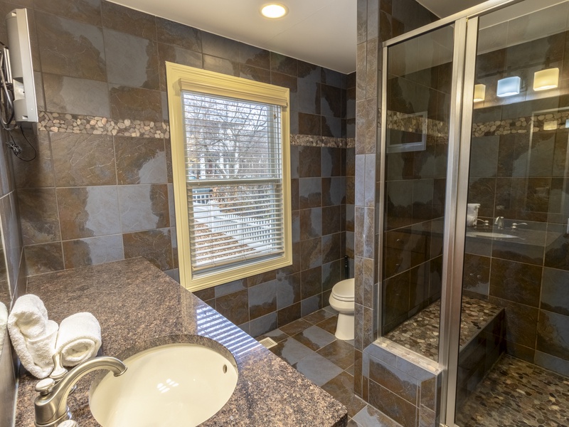 Main Level | Bedroom 1 | Attached 3/4 Bath