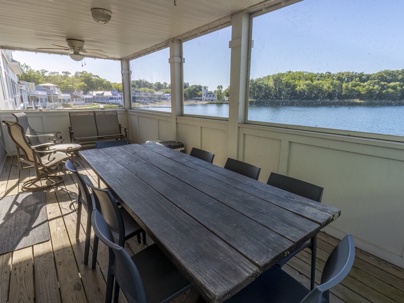 Outside Living | Screened in Porch Off Main Level