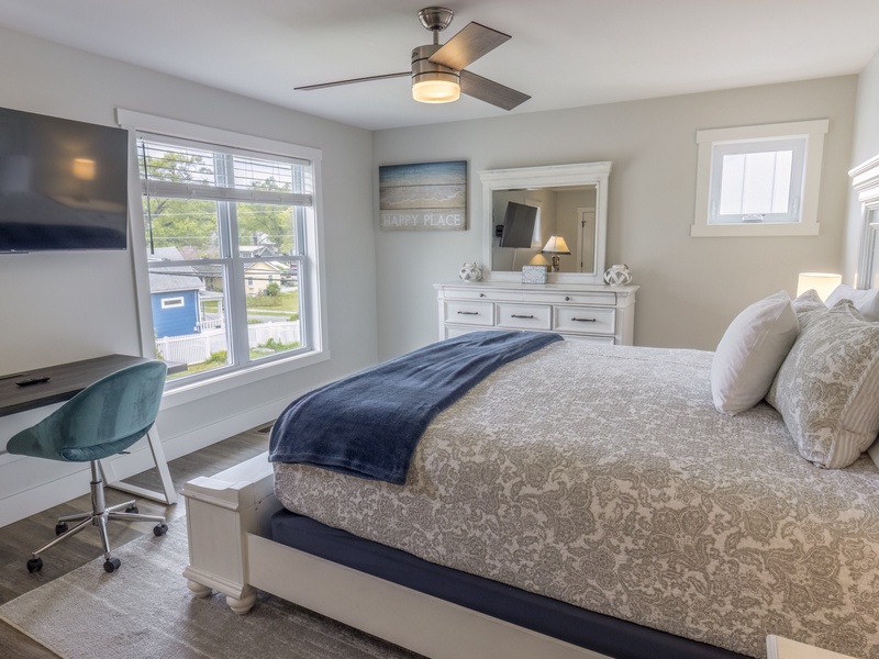 Second Level | Bedroom 2 | King | Attached Full Bath
