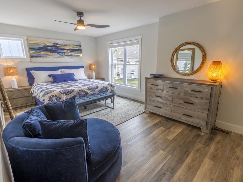 Second Level | Bedroom 1 | Queen| Attached Full Bath 