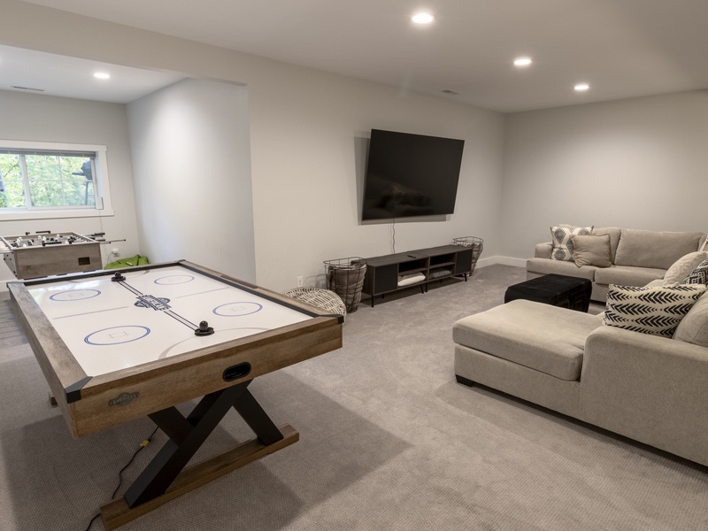 Basement | Living Room | Recreation Area