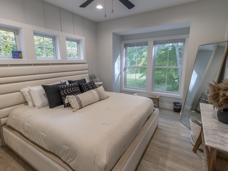 Main Level | Bedroom 1 | King | Attached 3/4 Bath