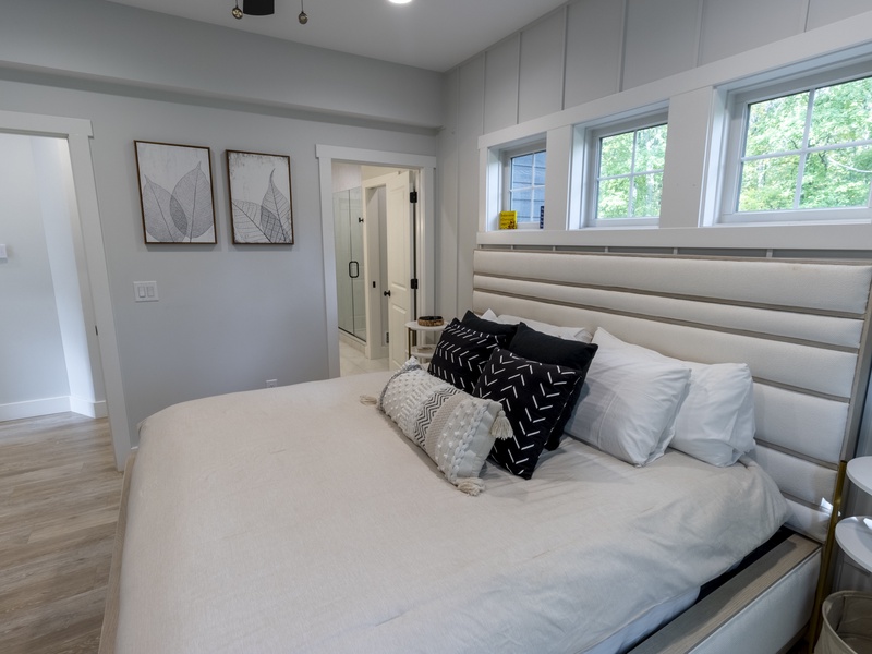 Main Level | Bedroom 1 | King | Attached 3/4 Bath