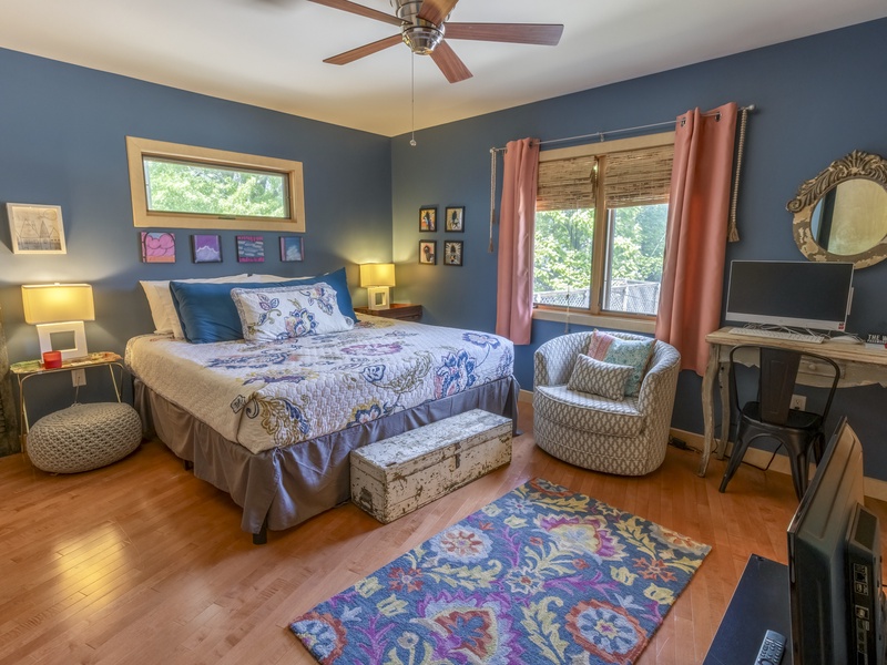 Main Level | Bedroom 1 | King | Attached 3/4 Bath 