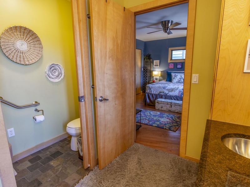 Main Level | Bedroom 1 | Attached 3/4 Bath