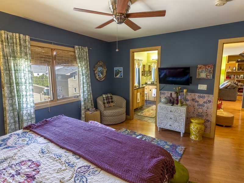 Main Level | Bedroom 1 | King | Attached 3/4 Bath