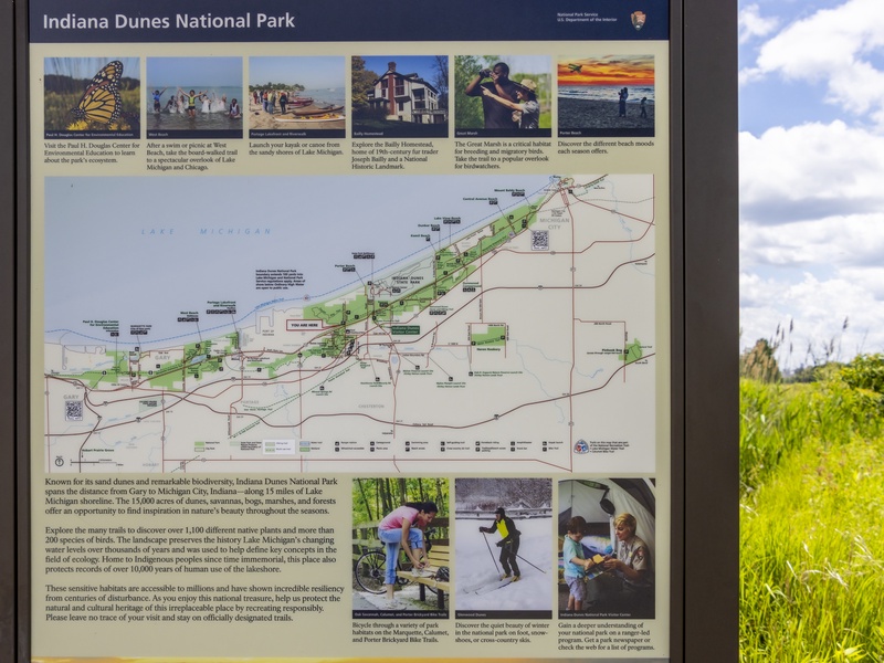 Dunes National Park Map
