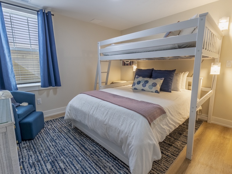 Basement | Bedroom 4 | Full Over Queen