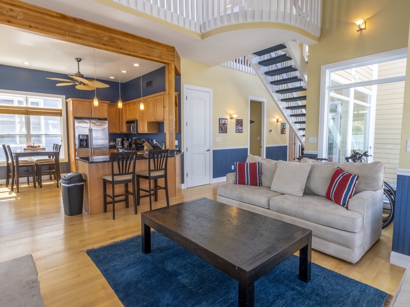 Main Level | Living Room | Kitchen