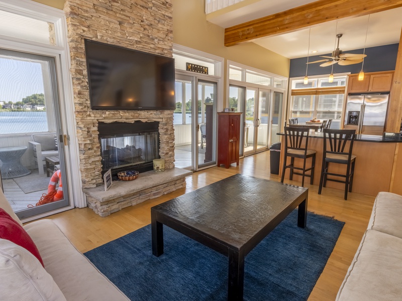 Main Level | Living Room | Kitchen