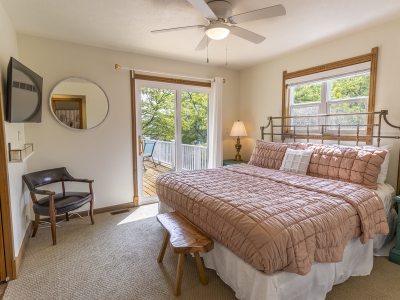 Second Level | Bedroom 2 | Queen | Attached Bath