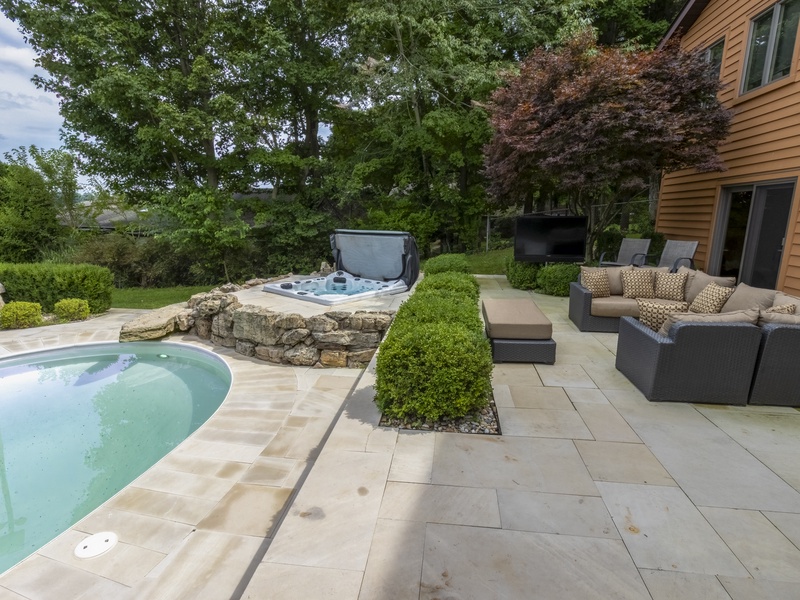 Ground Level | Seating | Pool | Hot Tub