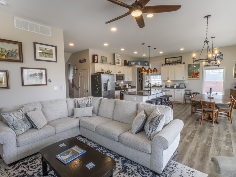 Main Level | Living Area | Kitchen | Dining