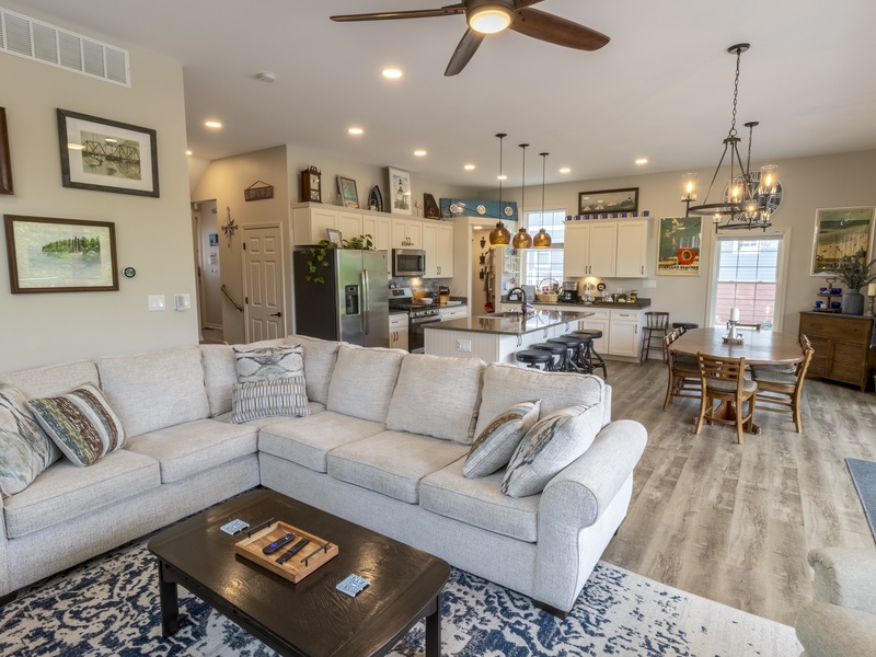 Main Level | Living Room | Dining | Kitchen