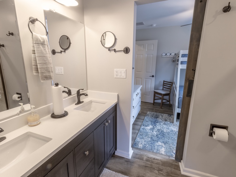 Second Level | Bedroom 3 and 4 | Attached Bath 