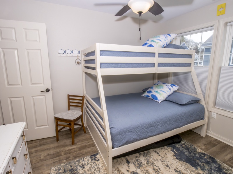 Second Level | Bedroom 3 | Twin over Full | Attached Bath