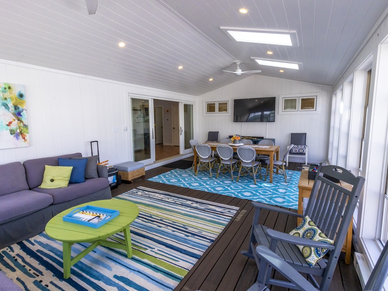 Main Level | Four Seasons Porch | Dining | Living Room