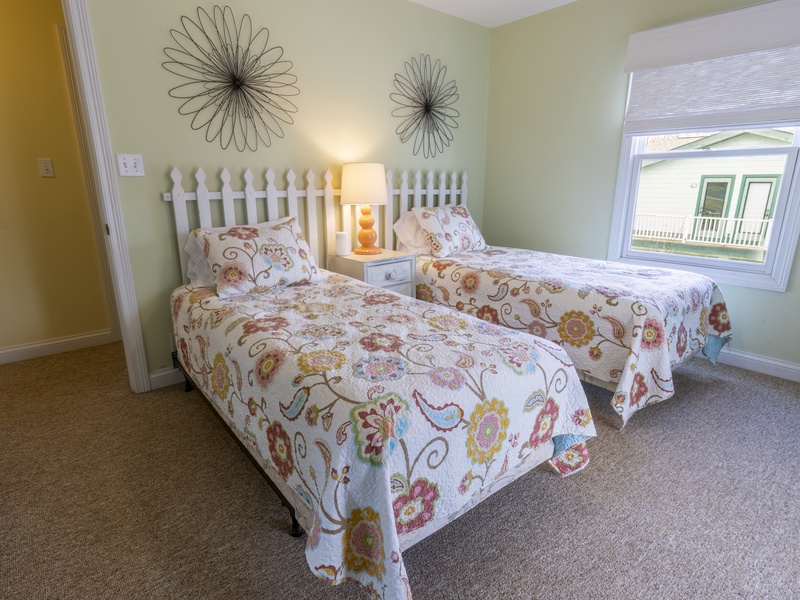 Second Level | Bedroom 4 | Two Twin