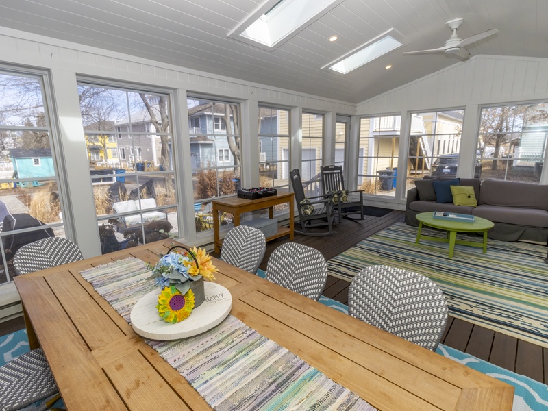 Main Level | Four Seasons Porch | Dining | Living Room