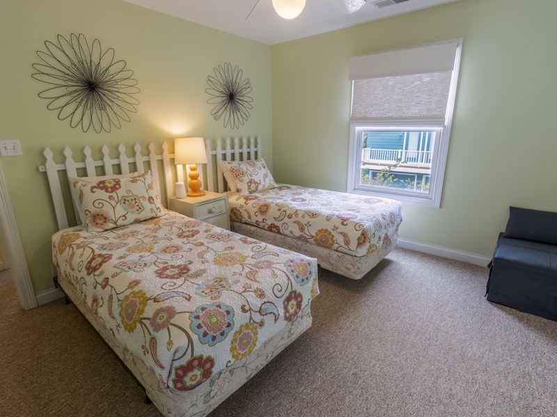 Second Level | Bedroom 4 | Two Twin