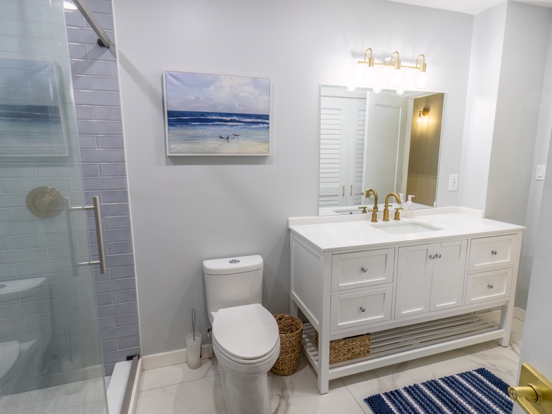 Main Level | Bedroom 1 | Attached Bath | Hall Access