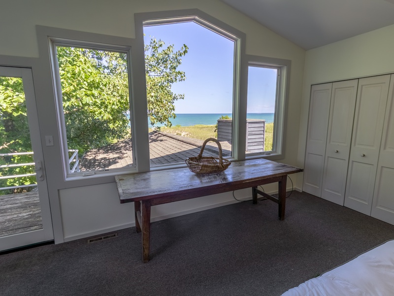Second Level | Bedroom 1 | Queen | Private Deck