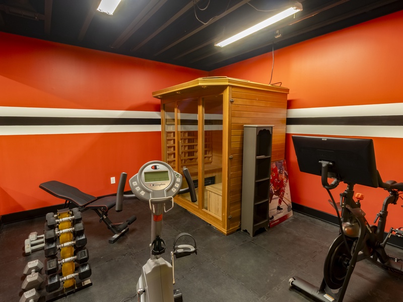 Basement | Workout Area | Sauna 