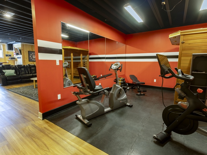 Basement | Workout Area | Sauna 