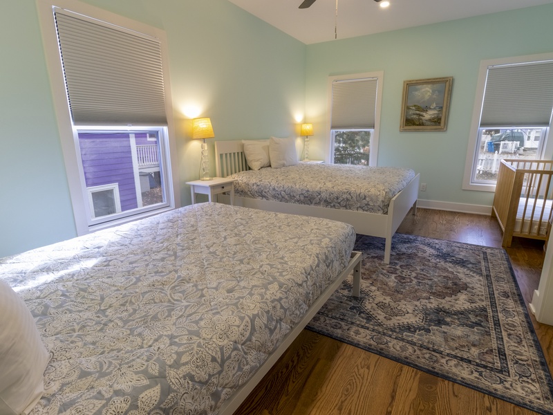Main Level | Bedroom 1 | 2 Queen | Crib