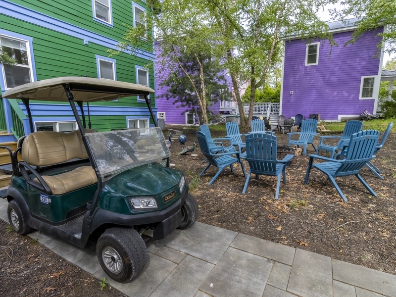 Backyard | Golf Cart | Fire Pit
