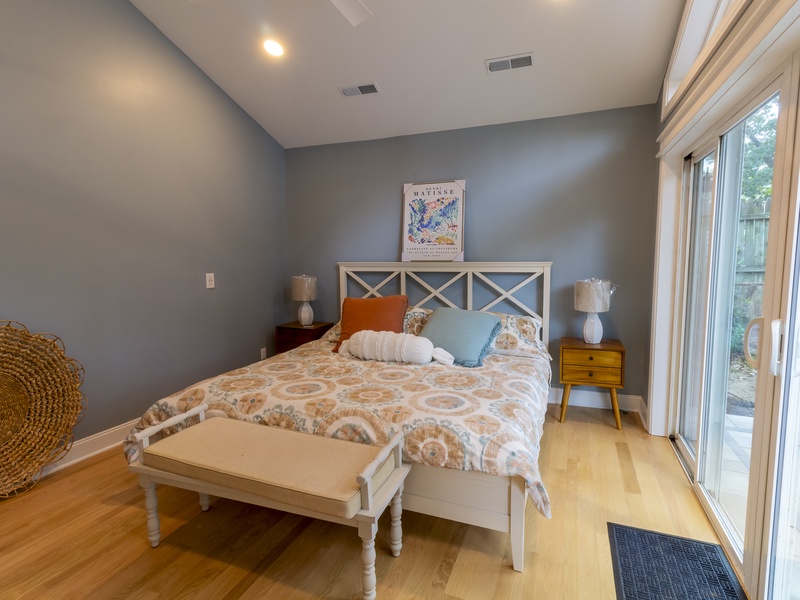 Main Level | Bedroom 5 | King | Private Patio Access