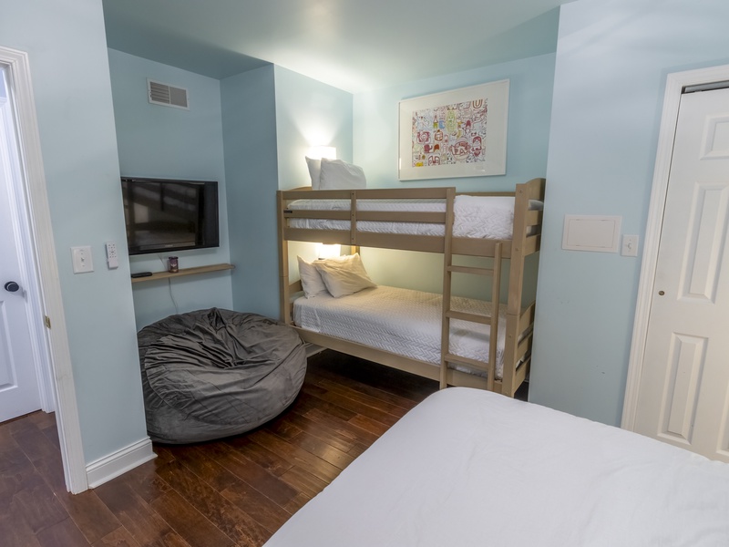 Basement | Bedroom 4 | Twin Bunk | Full