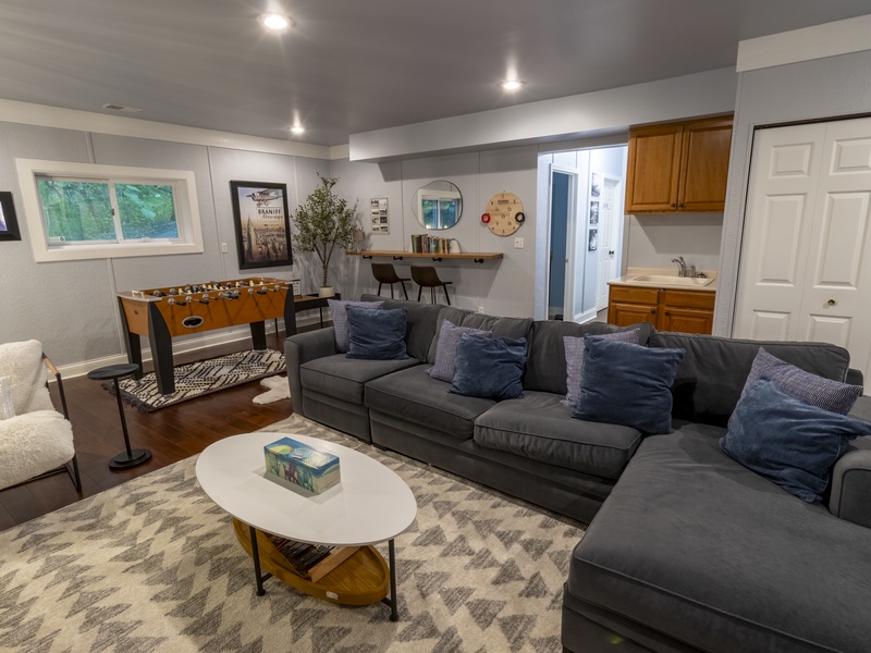 Basement | Living Room | Foosball