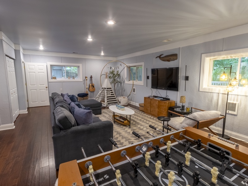 Basement | Living Room | Foosball