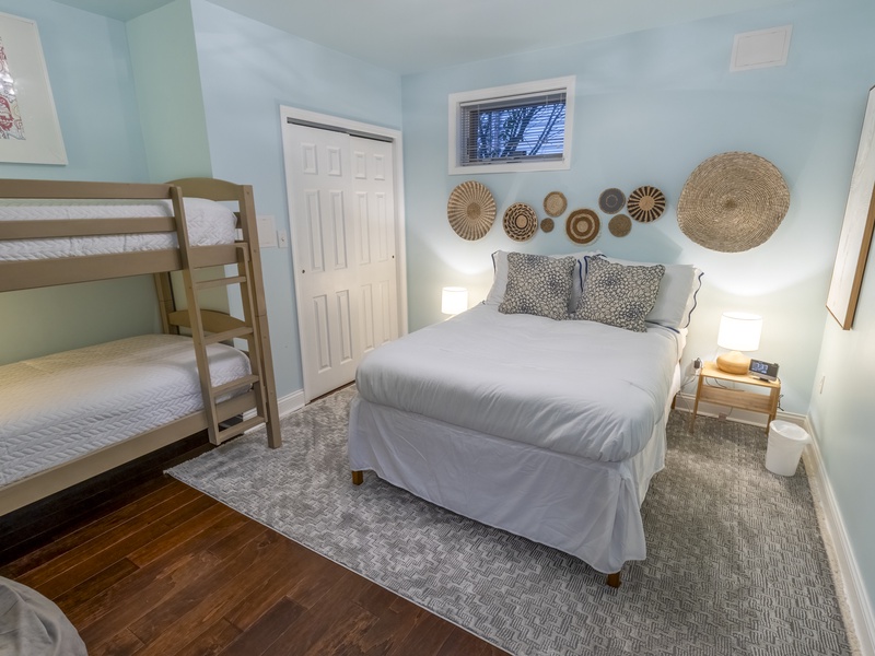 Basement | Bedroom 4 | Twin Bunk | Full