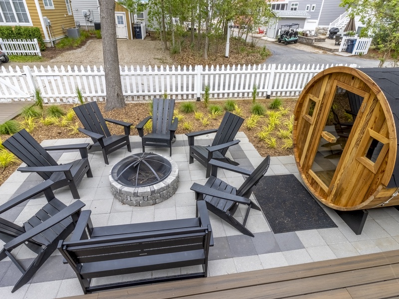 Back Patio | Fire Pit | Sauna