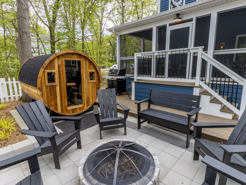 Back Patio | Fire Pit | Sauna | Gas Grill