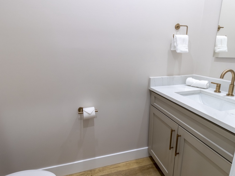 Main Level | Hall Powder Room