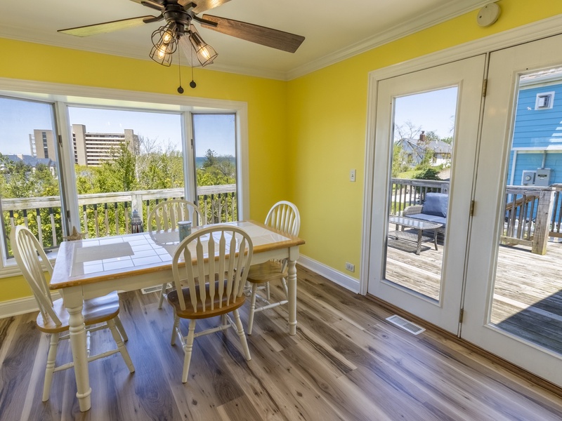 Main Level | Dining | Back Deck