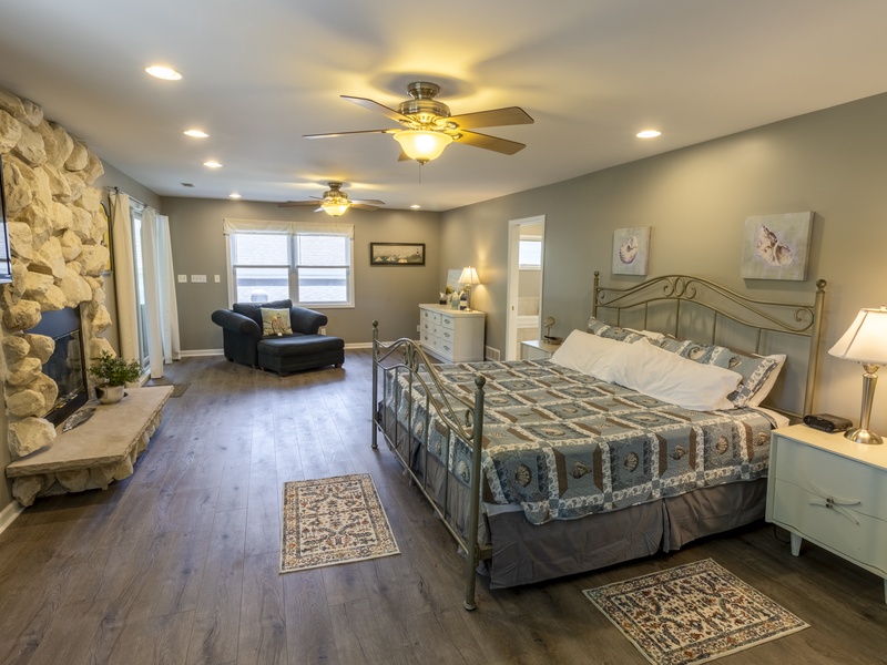 Bedroom 5 | King | Attached Bath | Private Deck
