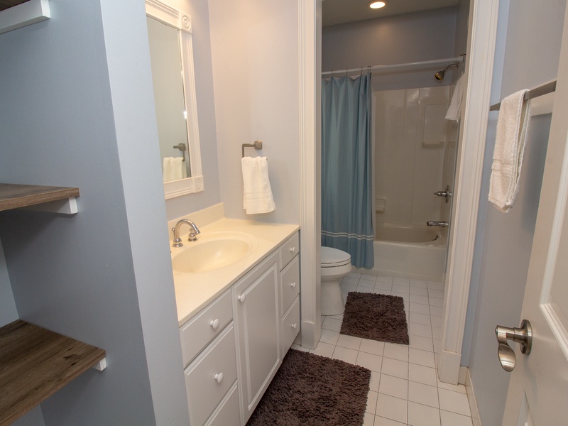 Main Level | Bathroom 1 | Attached to Bedroom 1 | With Hallway A