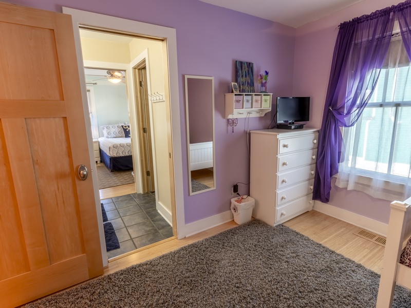 Second Level | Bedroom 4 | 2 Twins with Twin Trundle | Attached 