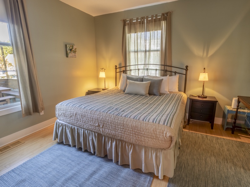 Main Level | Bedroom 1 | King | Attached Bath