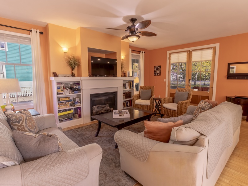 Main Level | Living Room | Gas Fire Place